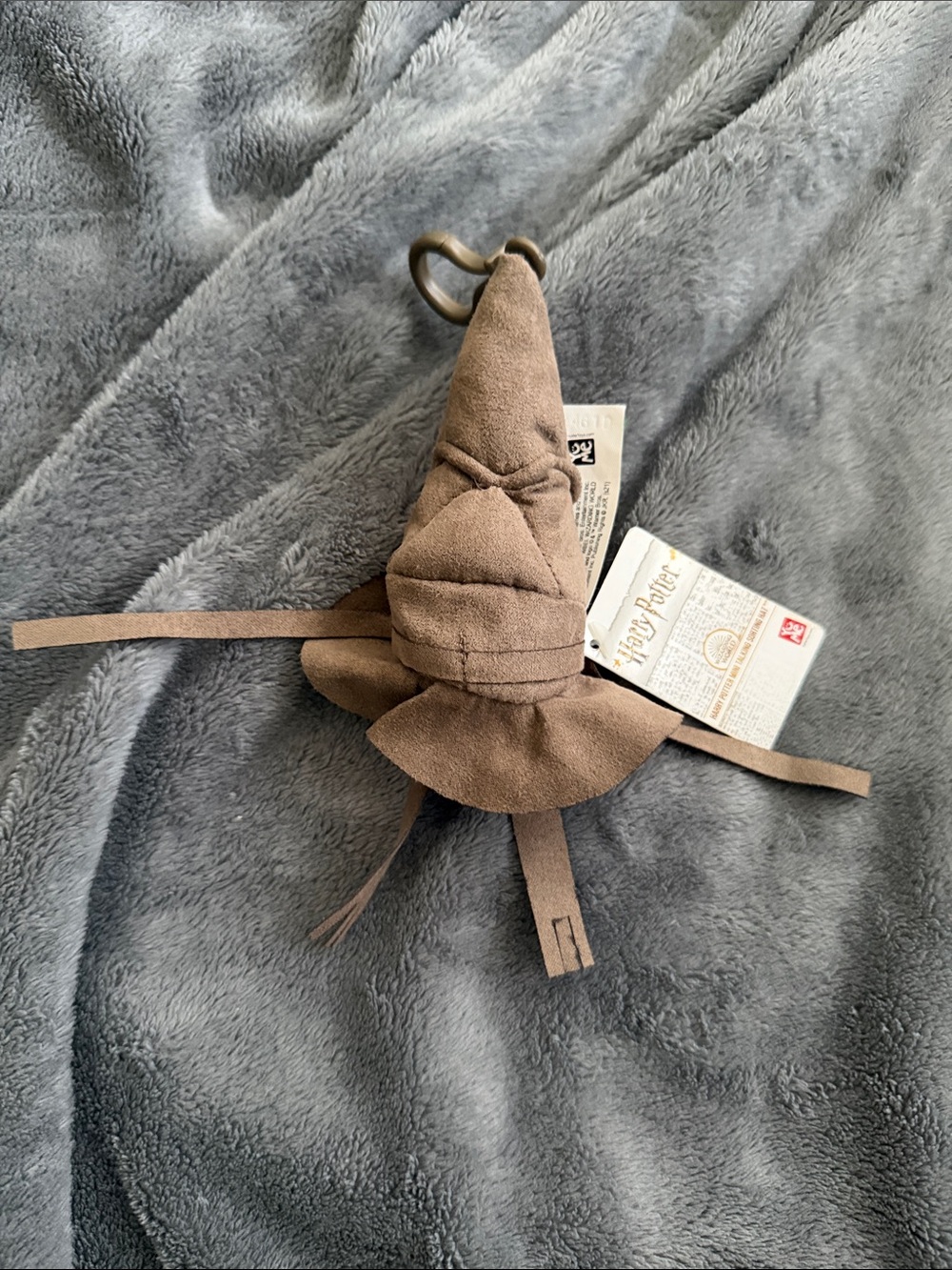 Warner Bros. Harry Potter Brown Plush Sorting Hat Keychain plush Does not talk